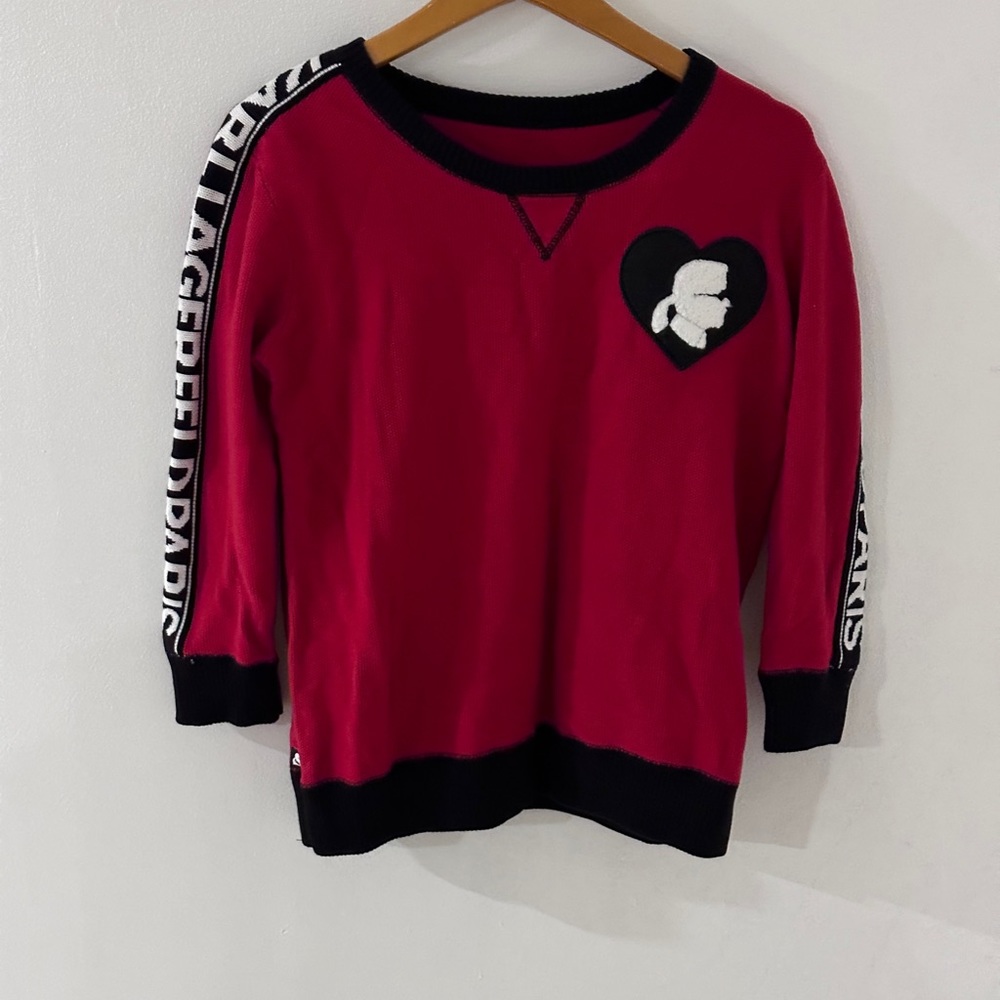 NO BRAND RED SWEATER